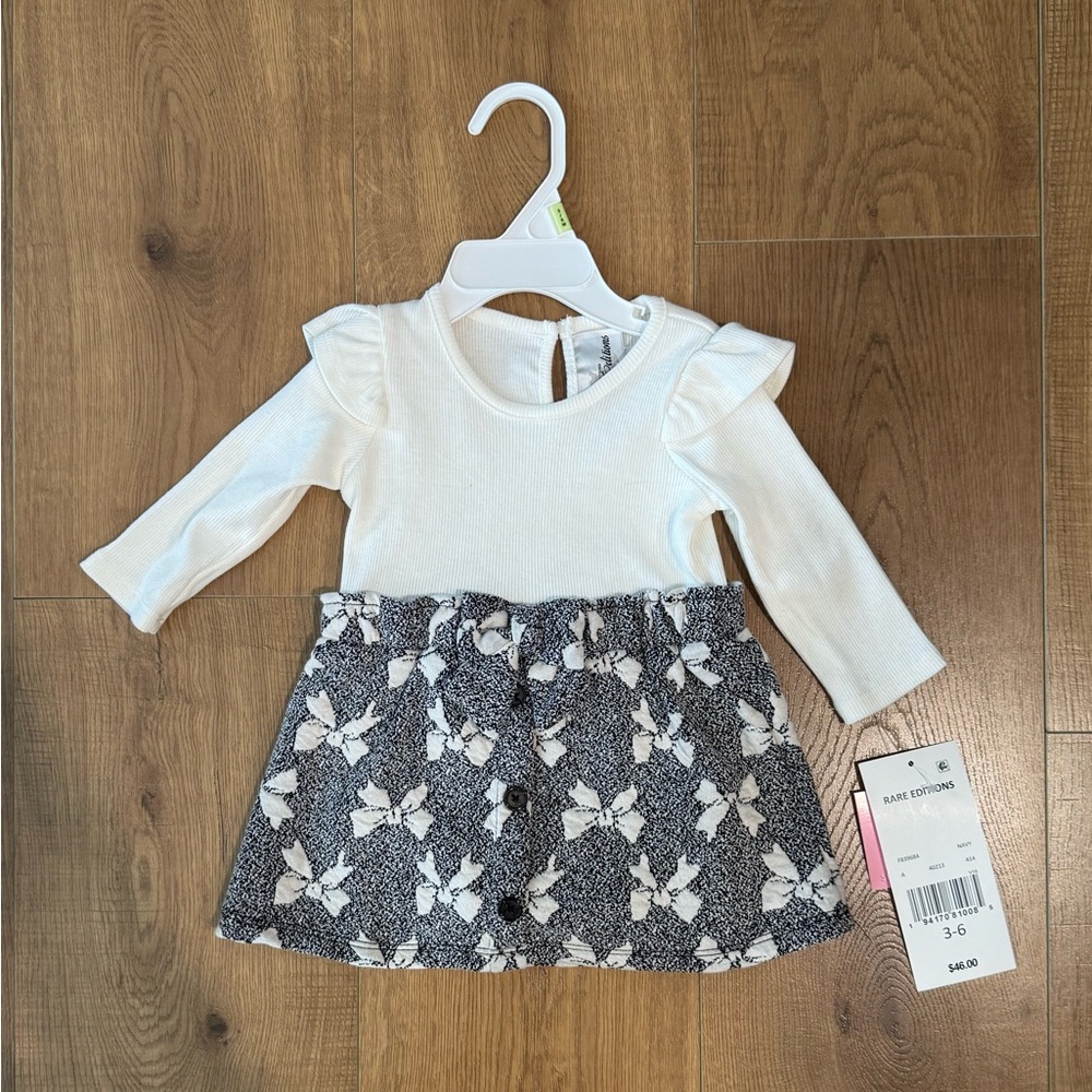 *BUNDLE of 4* Baby Girl Party Dresses 3/6‎ Month Sizing - Picture 2 of 13